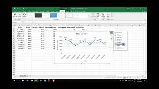 Excel Fitness Tracker Tutorial