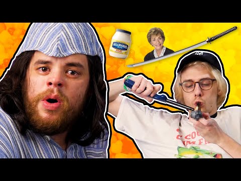 SAMURAI SWORD & A LOT OF MAYO - SuperMega OPENS FAN MAIL