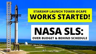SpaceX is Assembling Starship Launch Tower at Florida | NASA SLS Rollout Date | Rocket Lab Neutron – MoovX