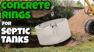concrete rings for septic tanks