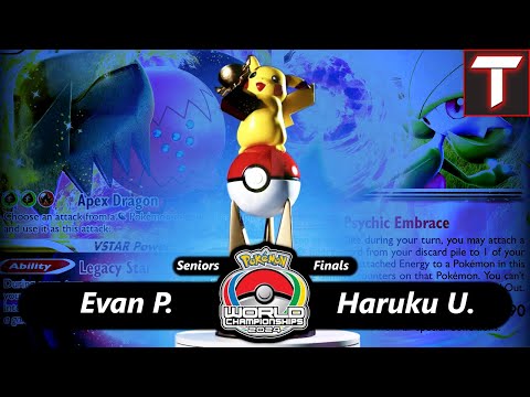 Evan vs Haruku | Seniors Finals Pokemon TCG World Championship 2024 | Polski Komentarz