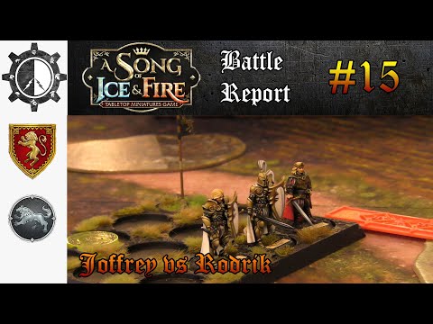A Song of Ice and Fire Battle Report, Battle of the benchwarmers! Rodrik vs Joffrey!