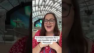 Is it more expensive for a solo traveller on Star Princess? #cruise #starprincess #travel