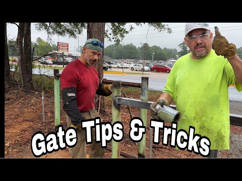 Integrated Gate Hinge for huge Gates