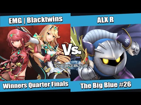 The Big Blue #26 Winners Quarter Finals - EMG | Blacktwins (Aegis) vs ALX R (Meta Knight)