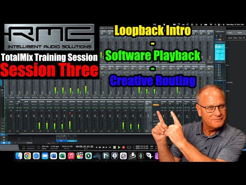 RME TotalMix Training Session 3 - Software Playback ~ Loopback ~ Creative Routing
