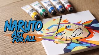 Easy Naruto Acrylic Painting Tutorial for Beginners