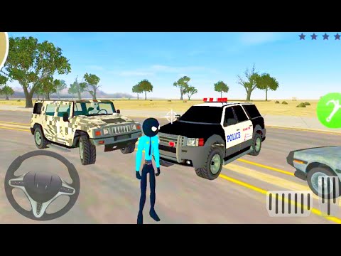 Policeman Detective Stickman Game - Spider Police Officer - Fun Android Gameplay Full HD