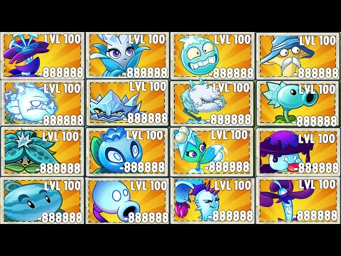 PvZ 2 Gameplay - All Best BLUE Plants Challenge - Who Will Win ? - Plant Vs Plant