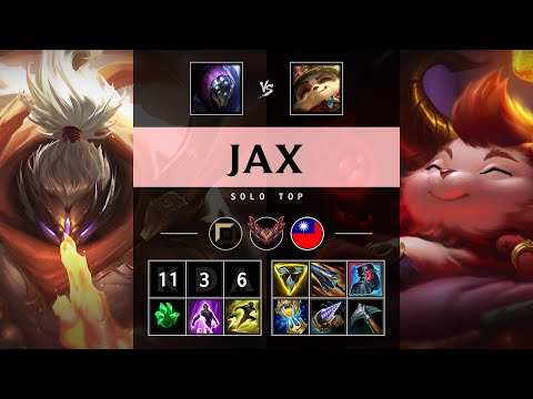 Jax Top vs Teemo - TW Grandmaster Patch 25.13