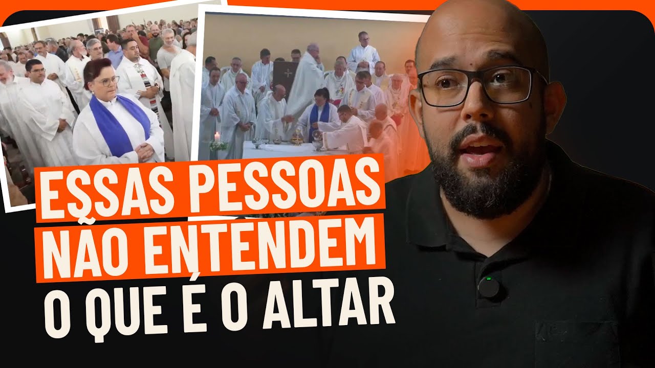 Uma SACERDOTISA ANGLICANA dentro da liturgia católica? | PAC #77