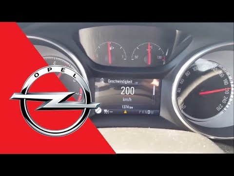 ➤ 2018 OPEL Astra 1.6 EDIT ecoFLEX K ST (200 HP) 0-100 km/h 0-200 mph 0-200 km/h Acceleration, Sound