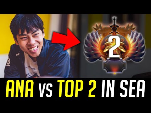 ANA vs TOP 2 in SEA - MMR is just a number? DOTA 2