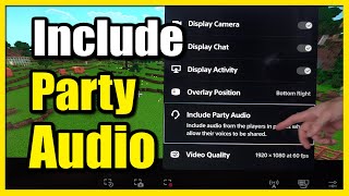 How to Include Party voice chat Audio in Live Streams on PS5 Console (Fast Tutorial)