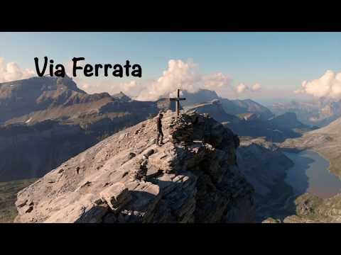 Via Ferrata Leukerbad - Drone shots + 360 camera.