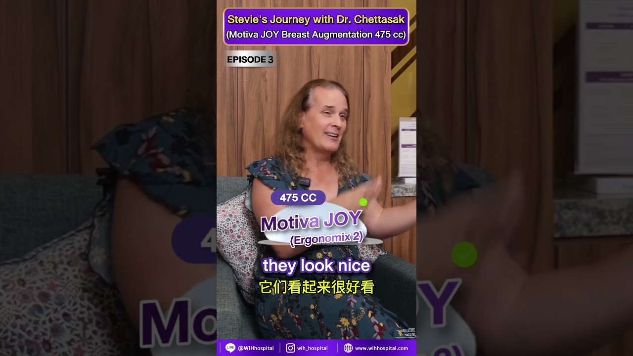 Stevie’s Breast Augmentation with Motiva JOY 430cc | EP.2