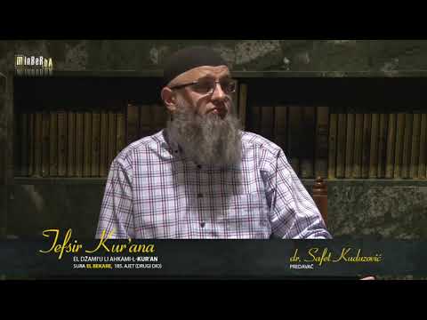 Razum je uslov da bi čovjek bio obavezan propisima šerijata_dr. Safet Kuduzović