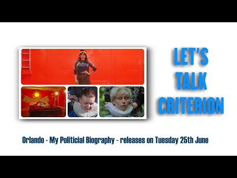 LET'S TALK CRITERION - ORLANDO - MY POLITICAL BIOGRAPHY