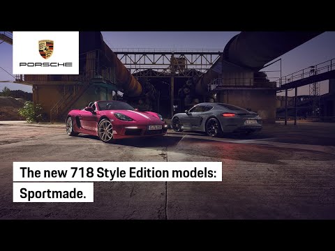The new Porsche 718 Boxster and 718 Cayman Style Editions