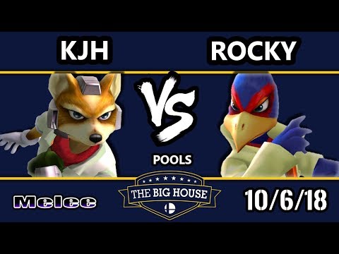 TBH8 SSBM -  KJH (Fox) Vs.  Rocky (Falco) - Smash Melee R2 Pools - L111 WSF