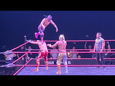 Triangular semifinal: Dralístico Vs Komander Vs Metalik en Lucha Libre Élite
