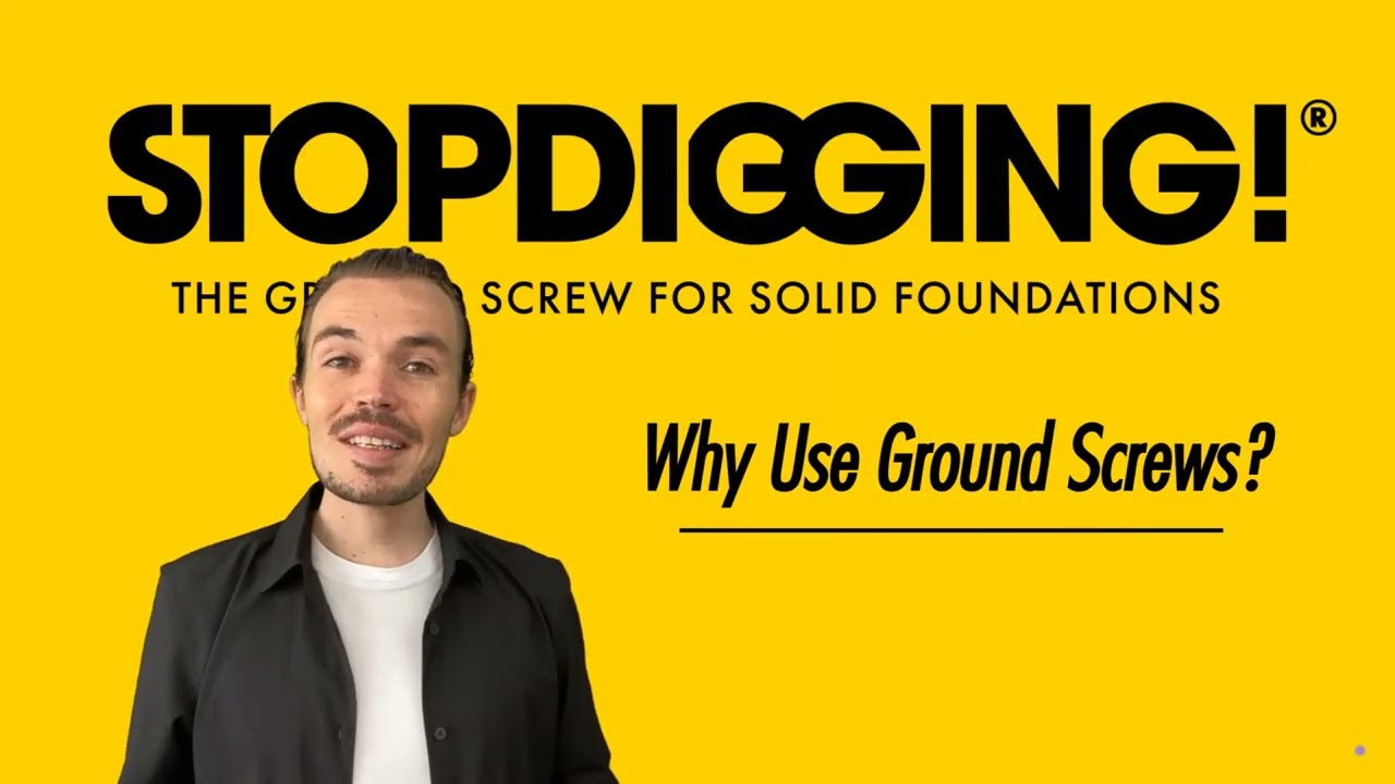 Why Use StopDigging Ground Screws?