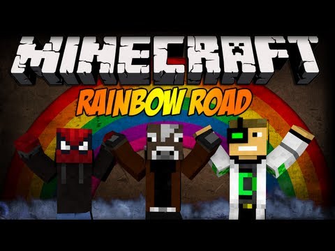 Minecraft: Blow i tak lepszy! - Rainbow Road w/ Blow, iDelti