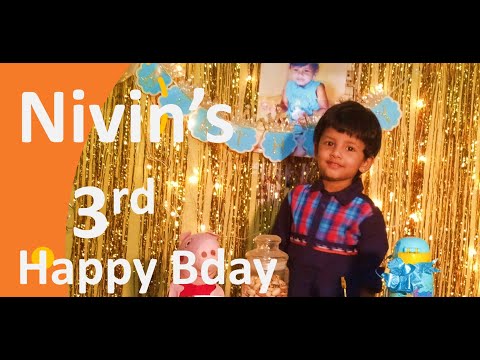 Nivin's 3rd Bday