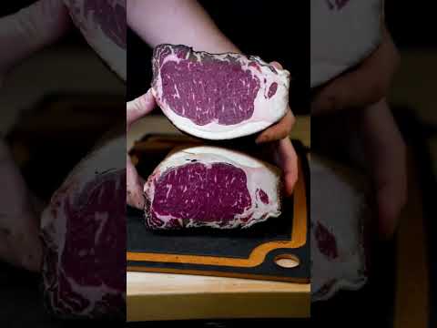 35 Day Coffee Dry Age. #steak #coffee #dryage