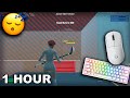 ASMR Chill (1 hour)🤩 Piece Control 1v1🏆Satisfying Keyboard Fortnite