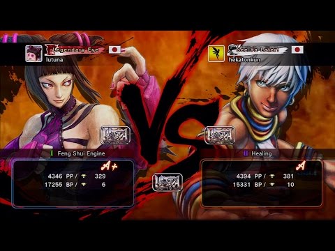 Lutuna [Juri] vs hekatonkun [Elena] USF4