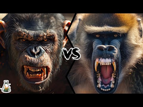 Chimpanzee vs Baboon - Who Would Win in a Fight?