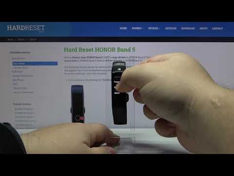 How to Locate Serial Number in HONOR Band 5 - SN Info