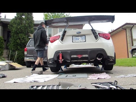 Subaru BRZ Invidia N1 Install