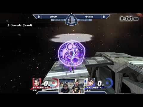Sm4sh@Mines #108 - Zranzax (Bayonetta) Vs. SSB100 (Bayonetta, Olimar) -  Losers Semifinals