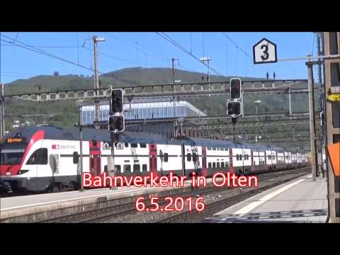 Bahnverkehr in Olten/Trafic ferroviaire à Olten