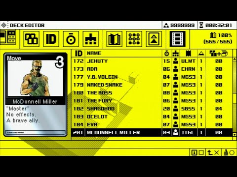 Metal Gear Acid 2: All Card Movies