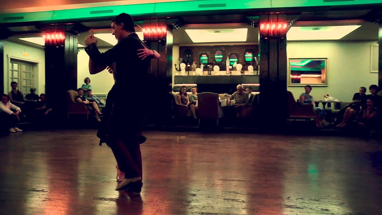 Vyacheslav Ivanov and Olga Leonova, 1-3, Prischepov Milonga ресторан "Архитектор" Don Juan, di Sarli