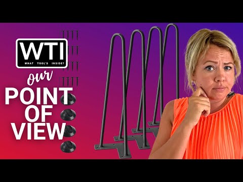 SMARTSTANDARD Hairpin Furniture Legs - WTI product video review