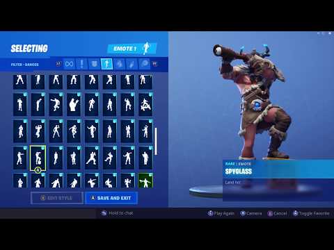 JAEGER SKIN SHOWCASE WITH ALL FORTNITE DANCES & EMOTES