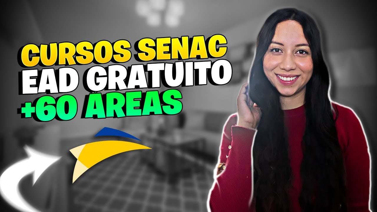 😱 CURSOS SENAC ONLINE GRATUITO COM CERTIFICADO EM 2024!