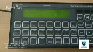 STN ATLAS SAM ELECTRONICS GEAMER DUTY ALARM SYSTEM DAS40M | 962.006.20