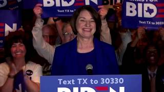 Klobuchar pulls back from Biden's VP search