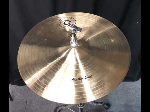 Turkish 14" Vintage Soul Hi-Hat Pair 958g/1173g - Made in Istanbul