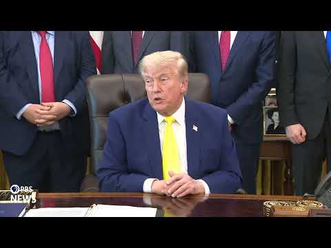 WATCH: Trump says Black workers are 'really going to do well' when auto factories open in U.S.