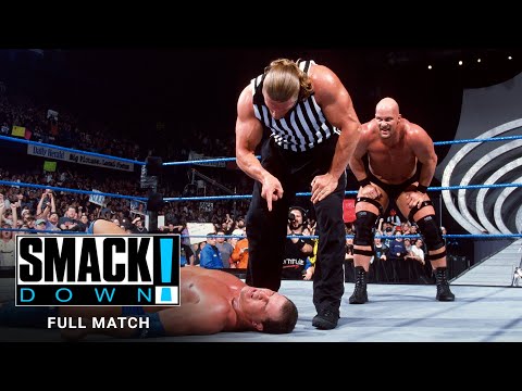 FULL MATCH - The Rock, “Stone Cold” & Undertaker vs. Angle, Kane & Rikishi: SmackDown, Jan. 18, 2001
