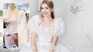 Teuta Matoshi Made Me A Custom Wedding Dress