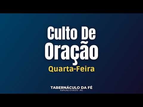 16/09/2026 CULTO DE ORAÇÃO