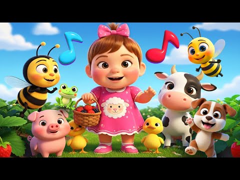 🎶 Abejita Chiquitita🐝, Patito Feliz🐥, Lola🐮, Sapito🐸, Celestino🐷 & Perrito🐶 | Happy Farm Kids Songs