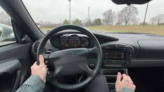 1997 Porsche Boxster Test Drive